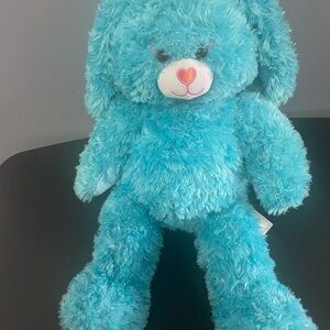 Build-A-Bear Turquoise Plush Bunny